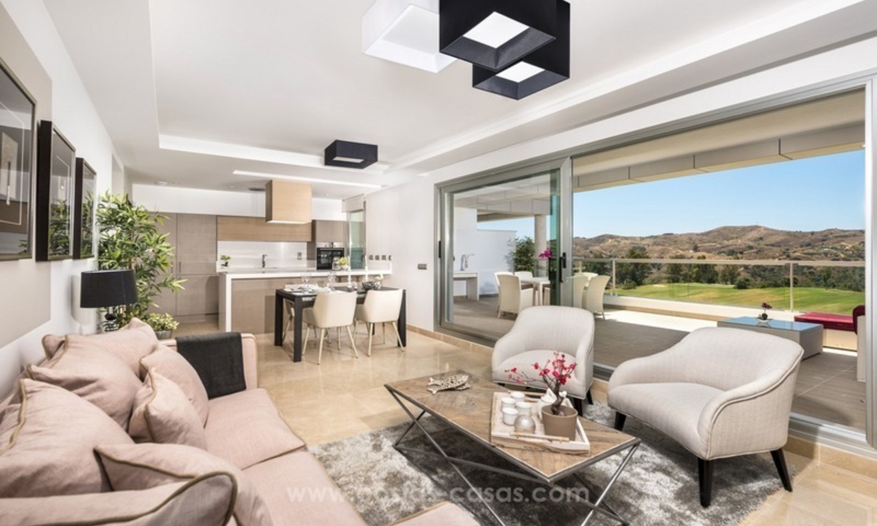Nouveaux appartements modernes de luxe à vendre à Mijas Golf Resort, Costa del Sol 15