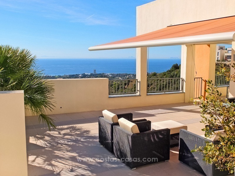 Penthouse moderne de luxe à vendre à Marbella