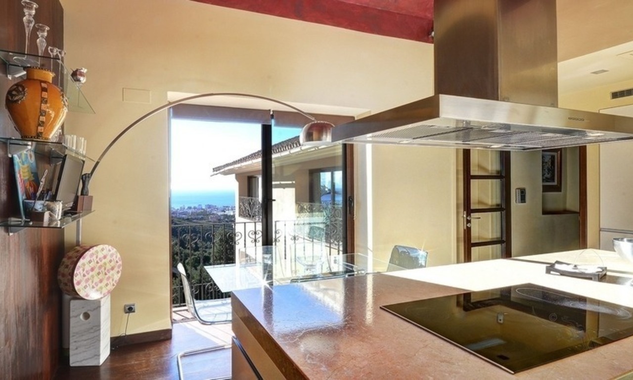Villa de luxe avec vue sur la mer à vendre près de la ville de Marbella 9