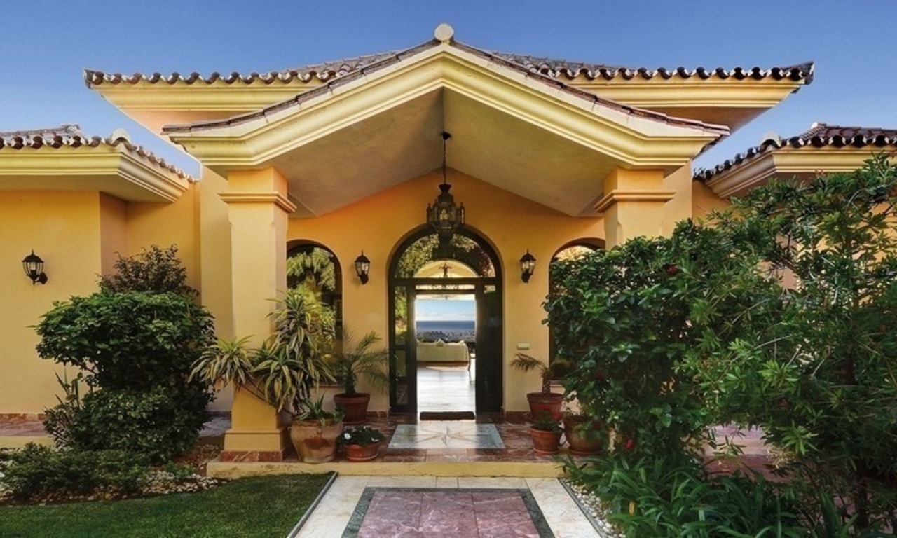 Villa de luxe avec vue sur la mer à vendre près de la ville de Marbella 27