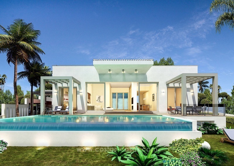 Nouvelle villa moderne de luxe à vendre à Nueva Andalucía, Marbella
