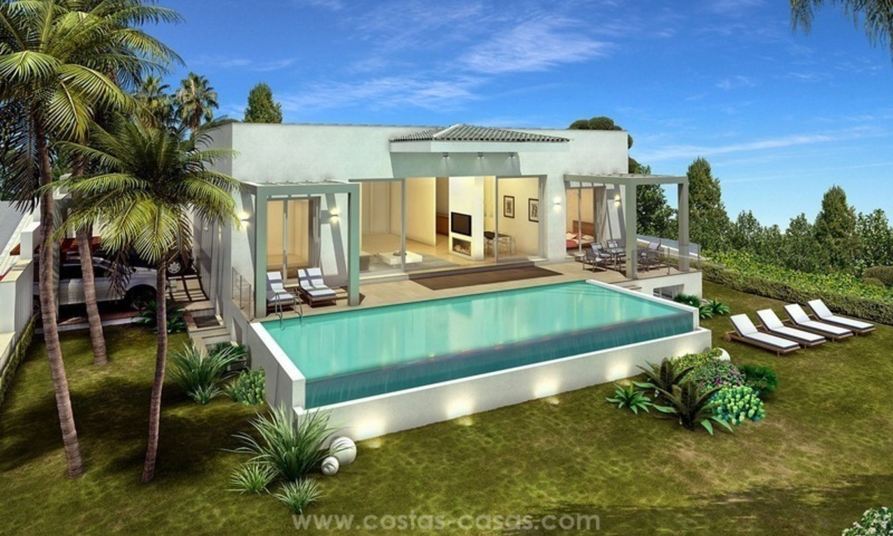 Nouvelle villa moderne de luxe à vendre à Nueva Andalucía, Marbella 1