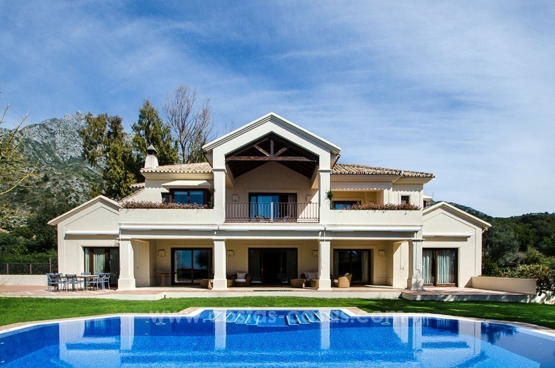 Moderne andalouse villa de luxe de style en vente sur le Golden Mile, Marbella