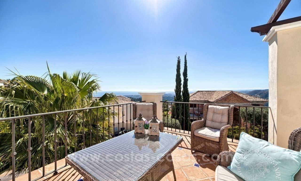 Belle villa à vendre au-dessus de la Mille d’Or, Marbella 25
