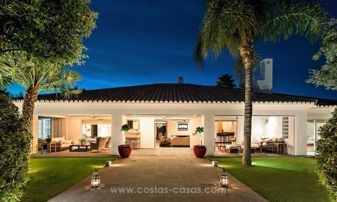 A vendre: Villa de design en première ligne de golf, Nueva Andalucia, Marbella 
