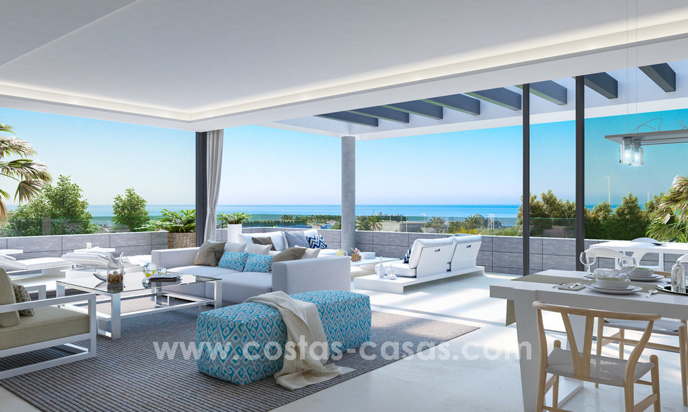 Appartements modernes à proximité de la plage entre Estepona - Marbella 5600