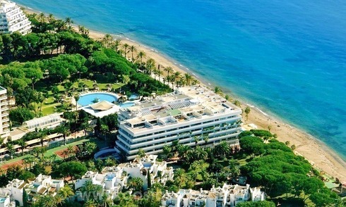 Penthouse de luxe à vendre, en bord de mer sur la Mille d’Or - Centre de Marbella 