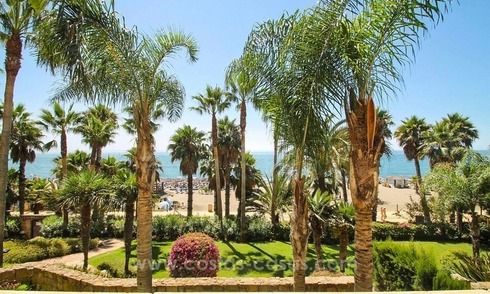 Appartement en première ligne de plage à vendre, première ligne de la Mille d’Or - Marbella 