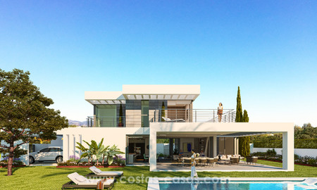 Nouvelles villas contemporaines, près de la plage en vente à Estepona - Marbella 17600