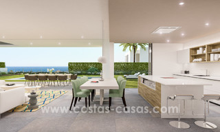Nouvelles villas contemporaines, près de la plage en vente à Estepona - Marbella 17602 