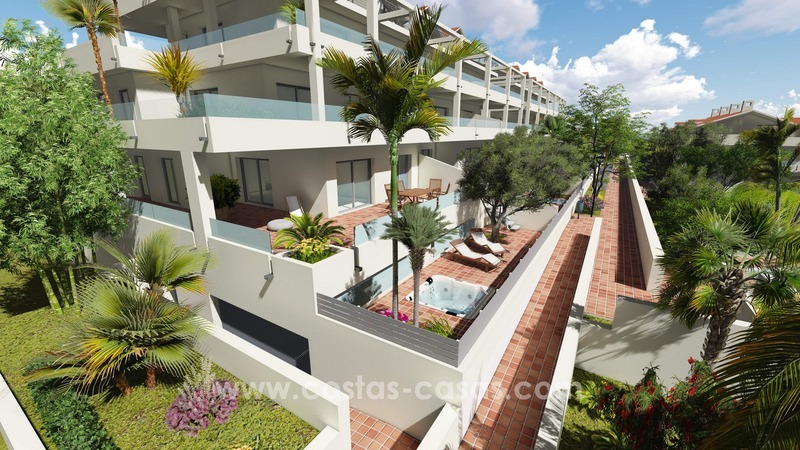 Nouveaux appartements et penthouses modernes à vendre, la Nouvelle Mille d’Or, Marbella - Estepona