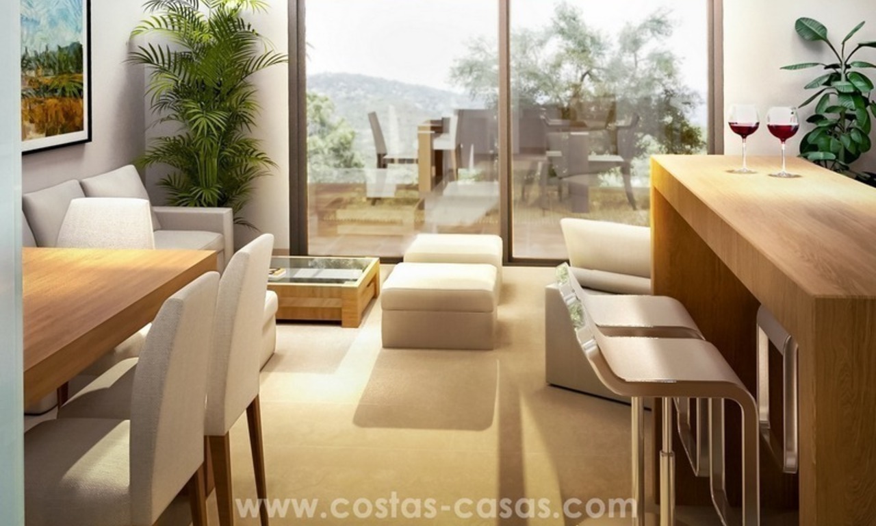 Nouveaux appartements et penthouses modernes à vendre, la Nouvelle Mille d’Or, Marbella - Estepona 16