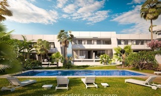 Maisons de ville modernes de luxe en vente à Marbella Est 4