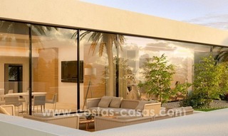 Maisons de ville modernes de luxe en vente à Marbella Est 21
