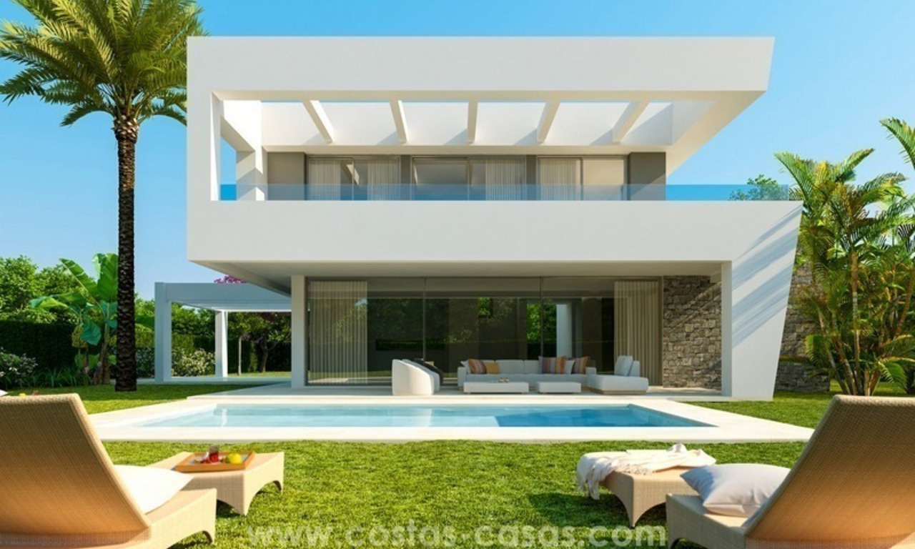 Villa contemporaine de luxe, nouvellement construite à l’Est de Marbella 0