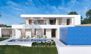 Nouvelle villa moderne de golf à vendre à Nueva Andalucía, Marbella 0