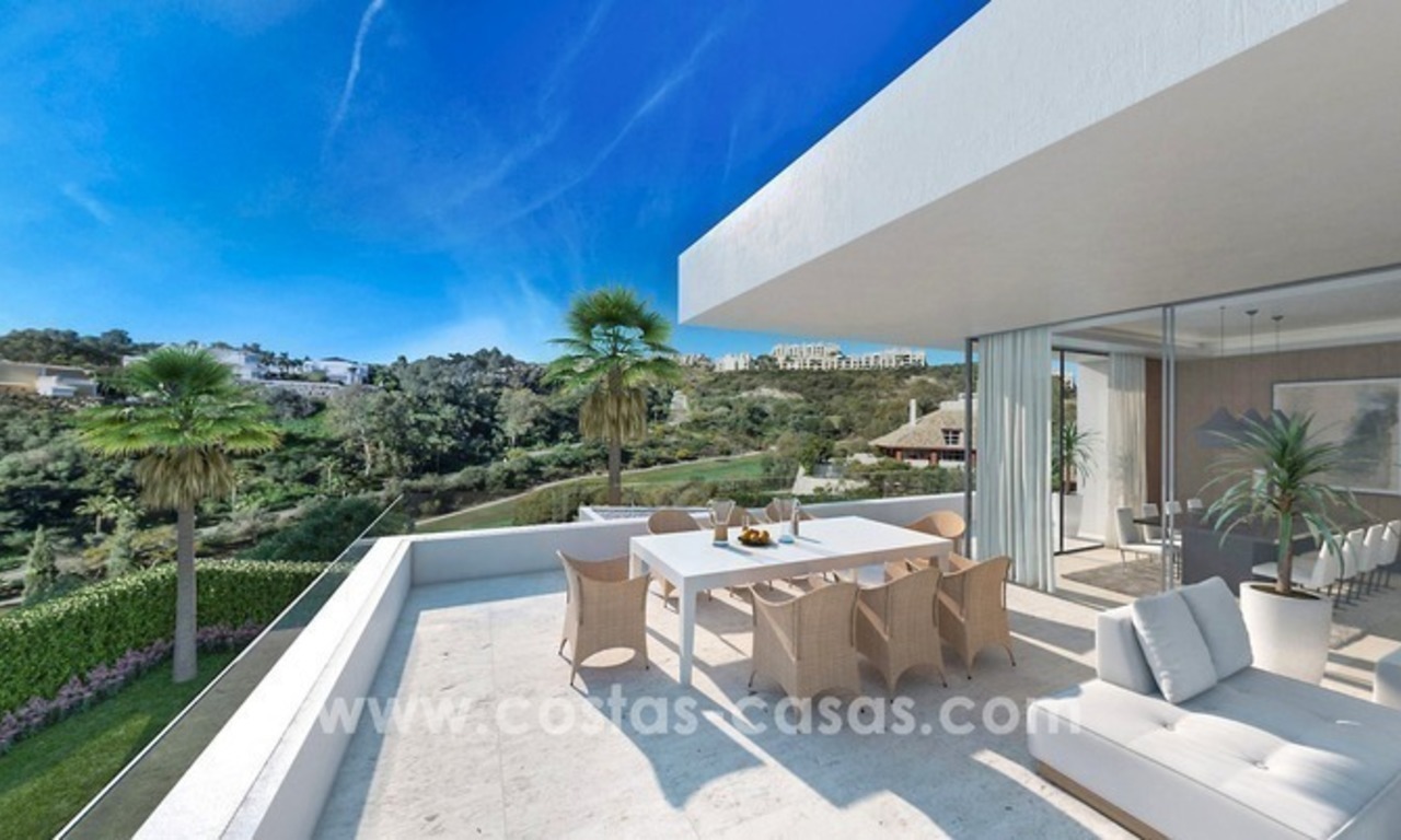 Nouvelle villa moderne de golf à vendre à Nueva Andalucía, Marbella 9