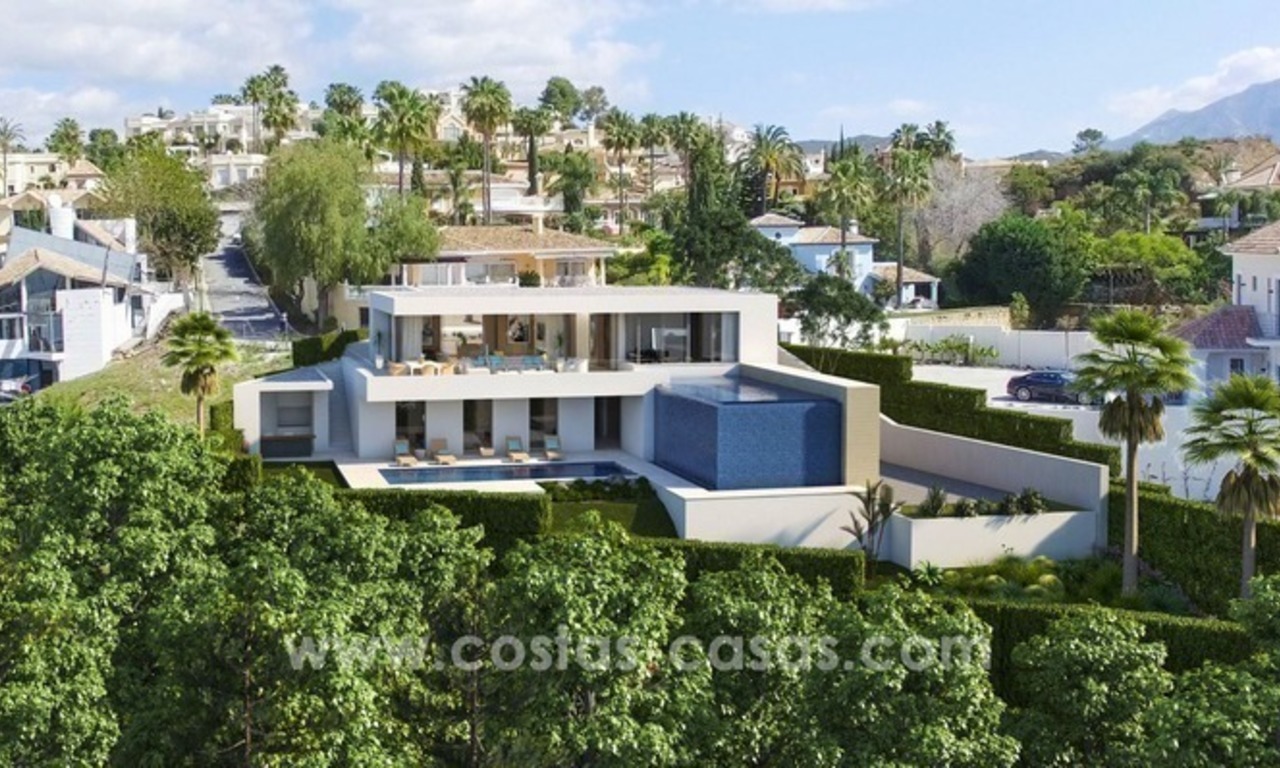 Nouvelle villa moderne de golf à vendre à Nueva Andalucía, Marbella 4