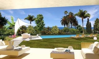 Nouvelles Villas de luxe modernes à vendre sur la Mille d'Or, Marbella 5