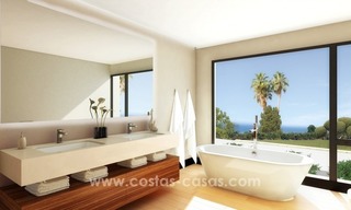 Nouvelles Villas de luxe modernes à vendre sur la Mille d'Or, Marbella 13