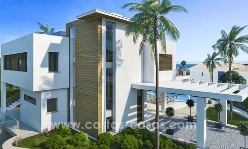 Nouvelle villa à côté d’un golf à vendre à Nueva Andalucía, Marbella 