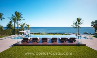 Villa contemporaine nouvellement construite en première ligne de plage à vendre, Nouvelle Mille d’Or, Marbella - Estepona 8