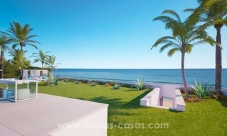 Villa contemporaine nouvellement construite en première ligne de plage à vendre, Nouvelle Mille d’Or, Marbella - Estepona 10