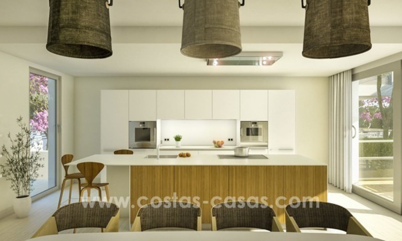 Villas modernes neuves de design à vendre à Guadalmina Baja, Marbella 5