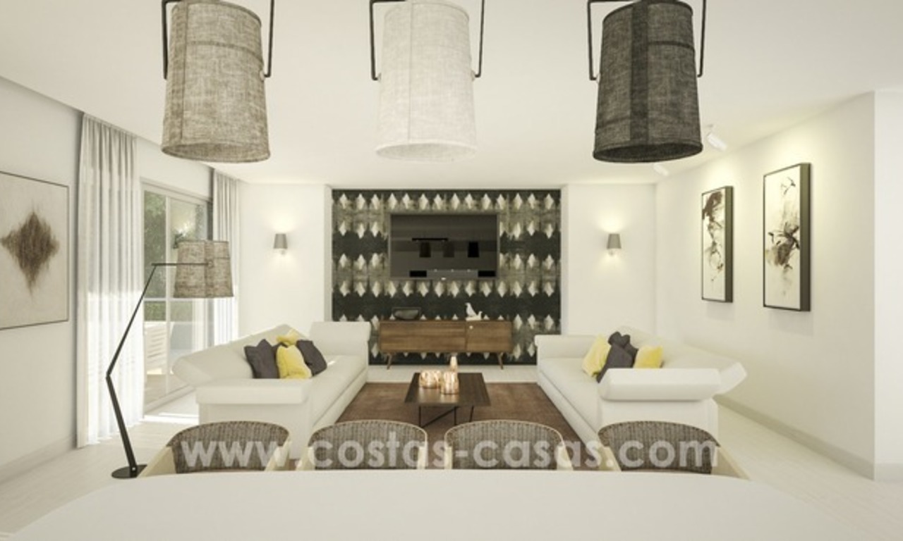 Villas modernes neuves de design à vendre à Guadalmina Baja, Marbella 15
