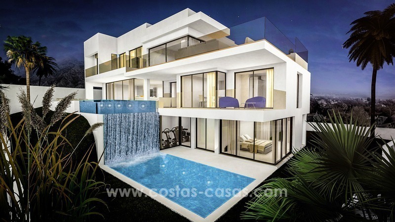 Villas de luxe ultra-modernes en vente à Nueva Andalucia, Marbella