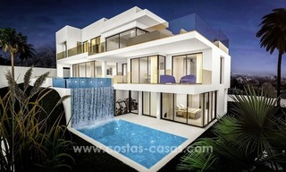 Villas de luxe ultra-modernes en vente à Nueva Andalucia, Marbella 0