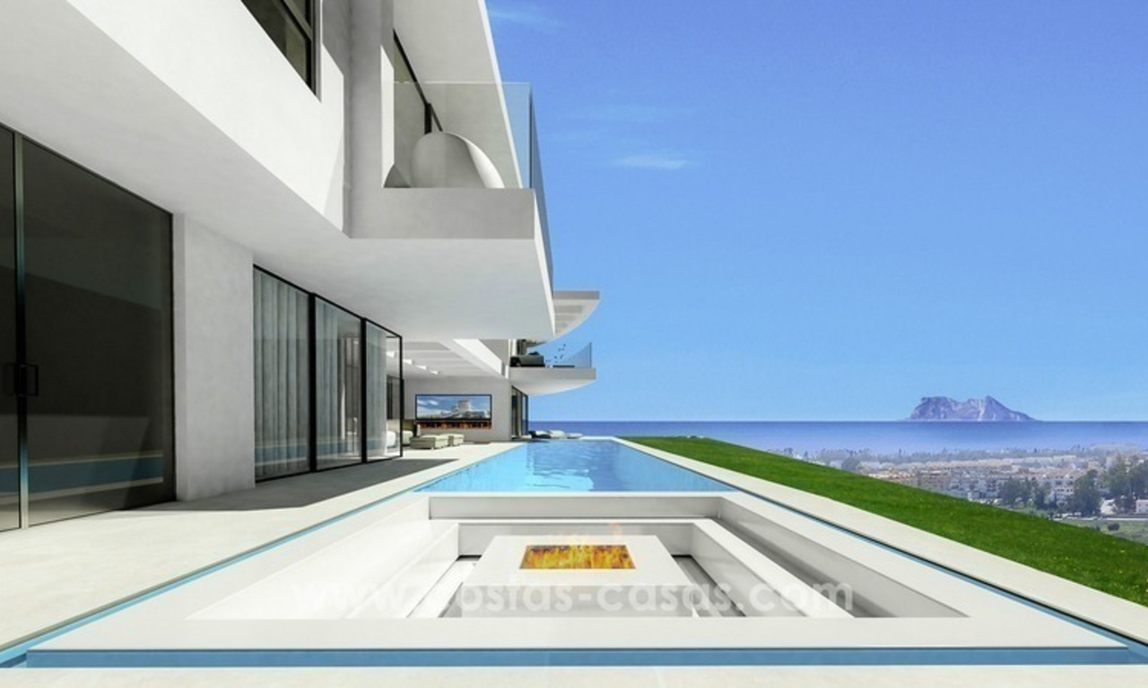 Villas de luxe ultra-modernes en vente à Nueva Andalucia, Marbella 0