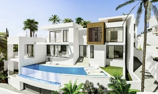 Nouvelles villas de luxe modernes en vente à Nueva Andalucia, Marbella 1