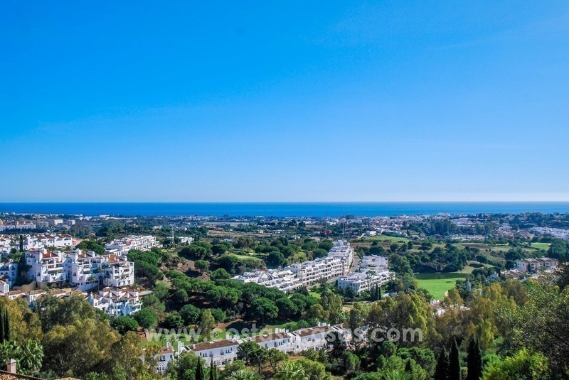 Terrain avec vue mer panoramique à vendre à Benahavis - Marbella