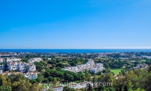 Terrain avec vue mer panoramique à vendre à Benahavis - Marbella 