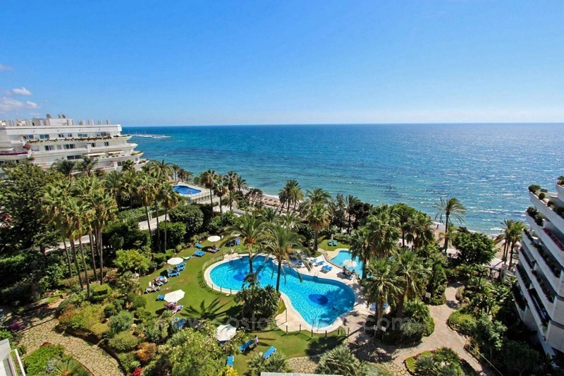 Opportunité:à vendre en Gran Marbella: Fantastique appartement en première ligne de plage