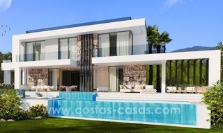 10 villas de design à vendre avec vues mer et golf à Marbella - Benahavis 1