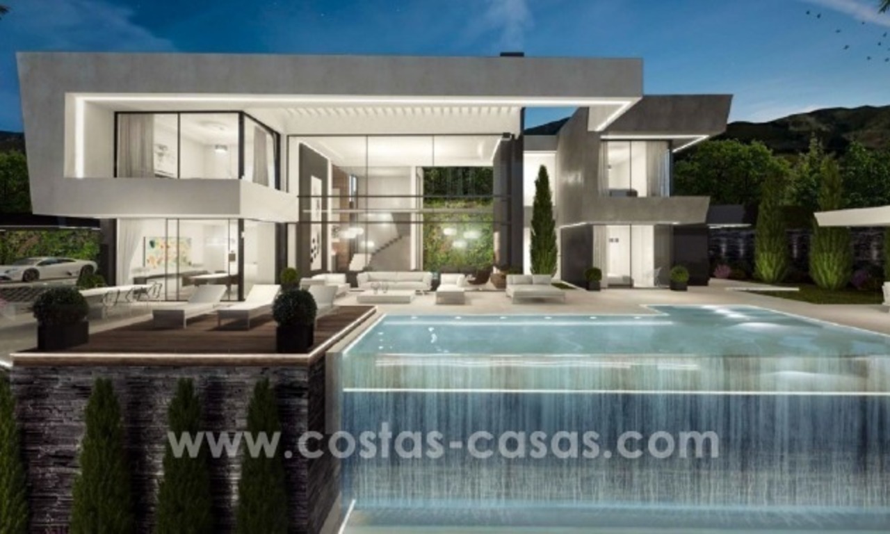 10 villas de design à vendre avec vues mer et golf à Marbella - Benahavis 2