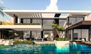 10 villas de design à vendre avec vues mer et golf à Marbella - Benahavis 0