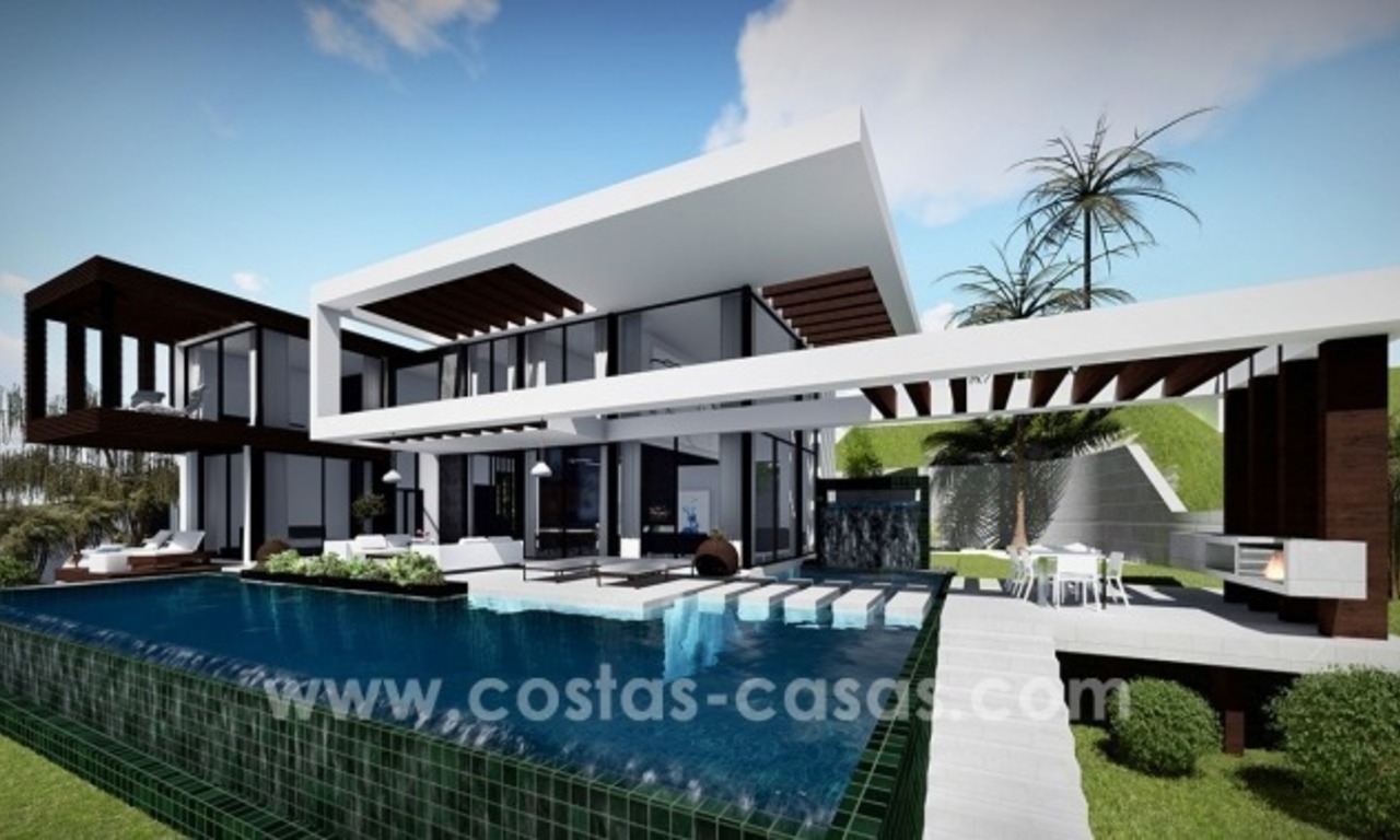 10 villas de design à vendre avec vues mer et golf à Marbella - Benahavis 5