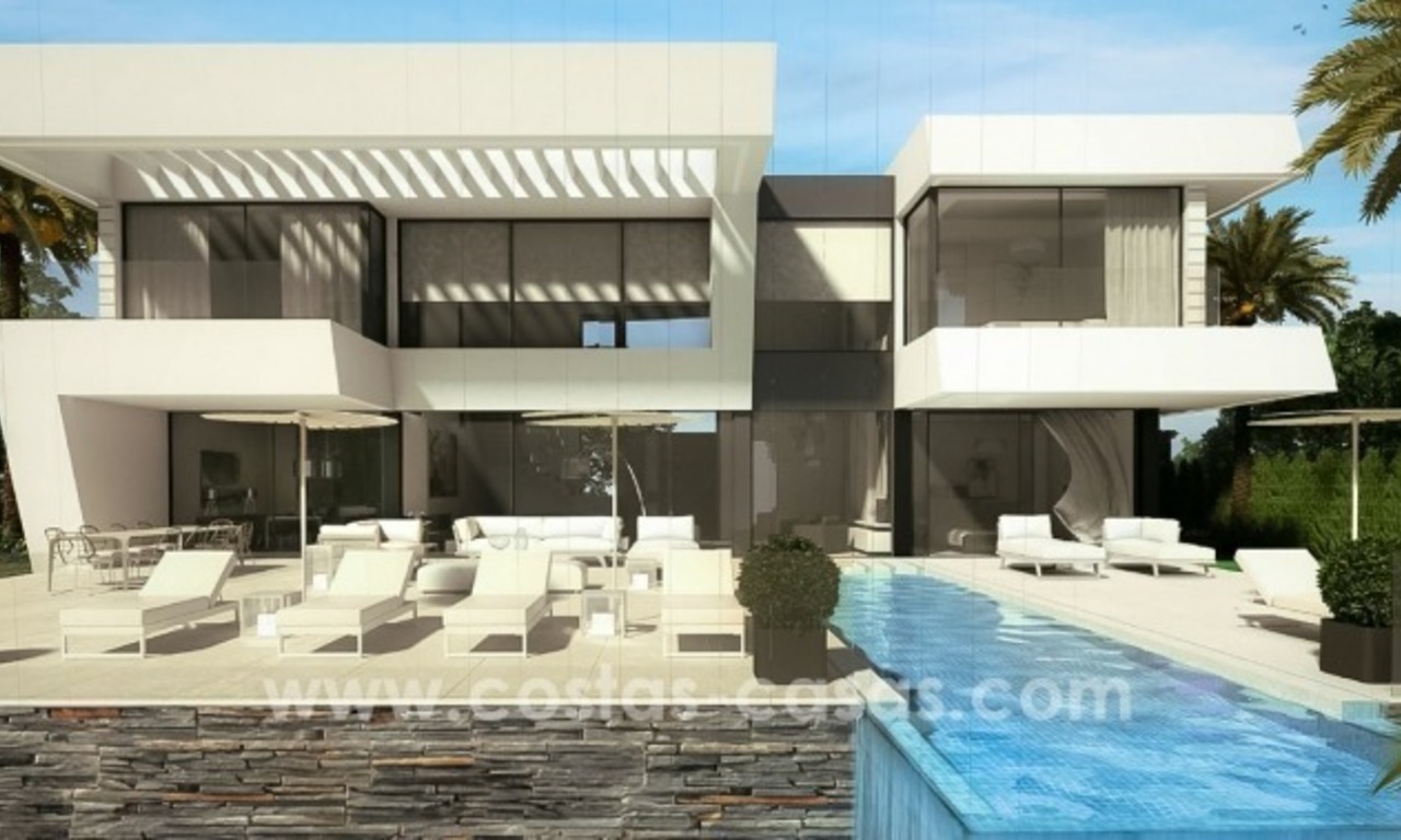 10 villas de design à vendre avec vues mer et golf à Marbella - Benahavis 3