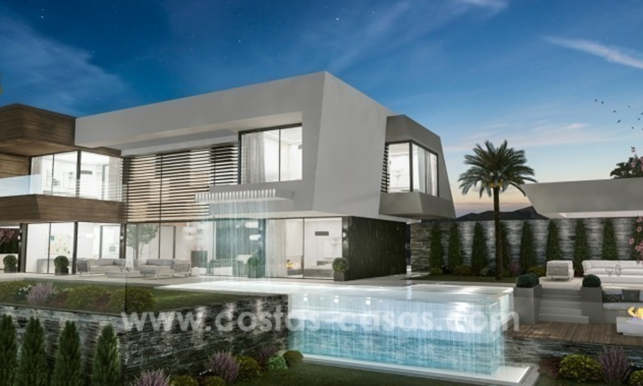 10 villas de design à vendre avec vues mer et golf à Marbella - Benahavis 6