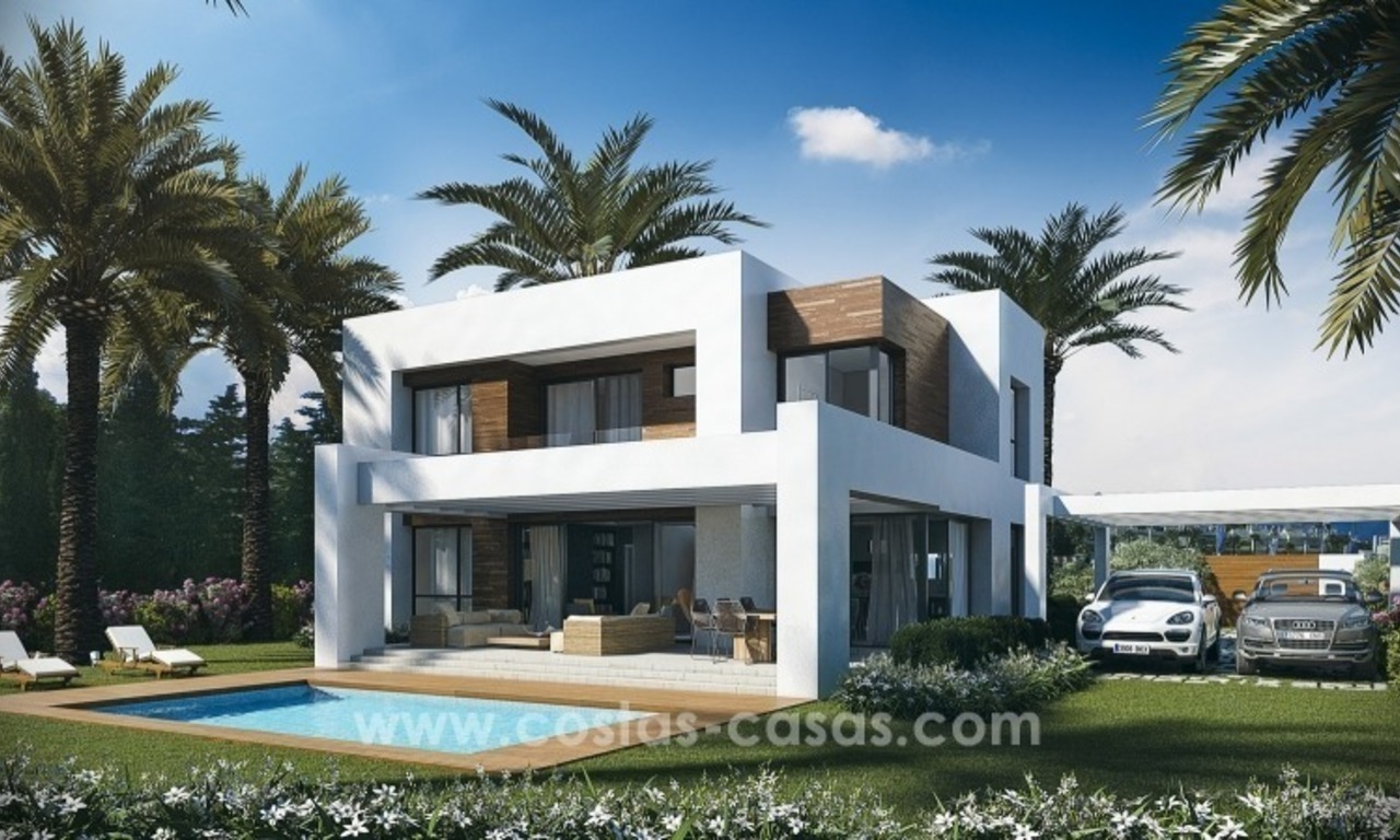 Promotion de nouvelles villas modernes à vendre à Marbella - Benahavís 1