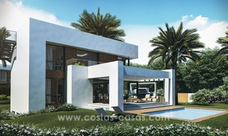 Promotion de nouvelles villas modernes à vendre à Marbella - Benahavís 2