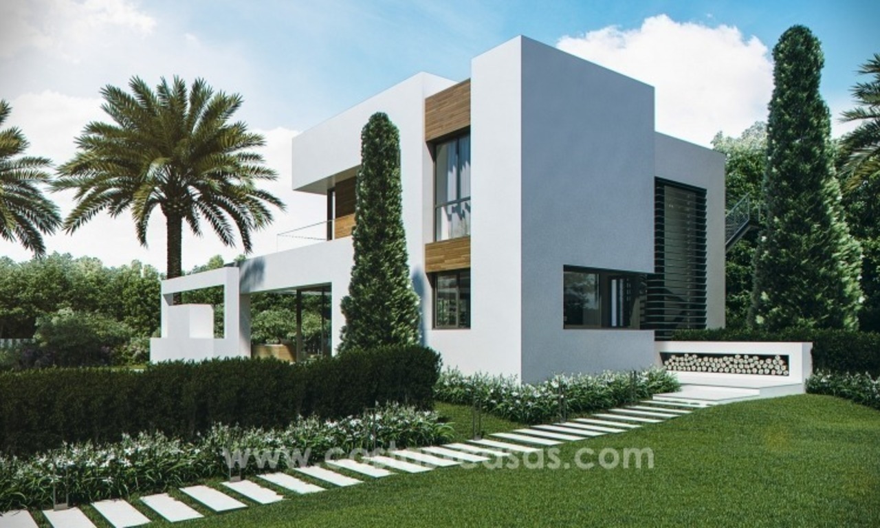 Promotion de nouvelles villas modernes à vendre à Marbella - Benahavís 3