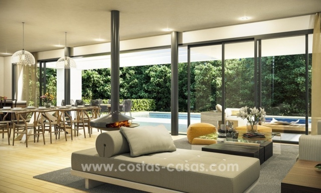 Promotion de nouvelles villas modernes à vendre à Marbella - Benahavís 16