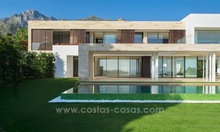 Villa contemporaine nouvellement construite à vendre sur le Golden Mile, Sierra Blanca, Marbella 3