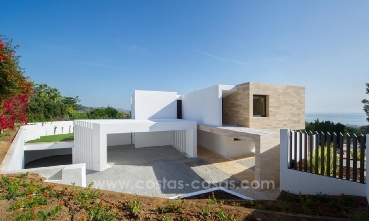 Villa contemporaine nouvellement construite à vendre sur le Golden Mile, Sierra Blanca, Marbella 14