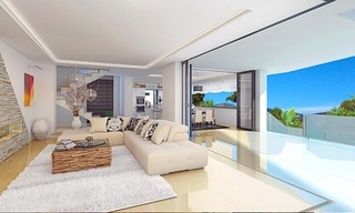 Villa neuve moderne avec vue mer à vendre à Benahavis - Marbella 2