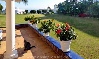 Villa avec de fabuleuses vues mer à vendre à Golden Mile, Marbella 24